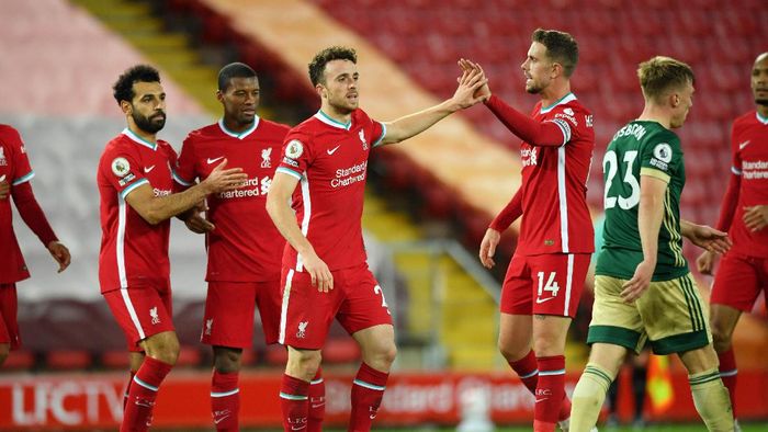 Liverpool 2-1 Sheffield: Diogo Jota Penentu Kemenangan The Reds