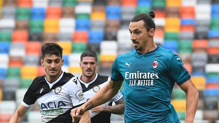 Udinese 1-2 AC Milan: Ibrahimovic Kian Produktif