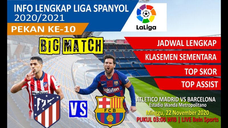 Jadwal Siaran Langsung Sepak Bola Akhir Pekan