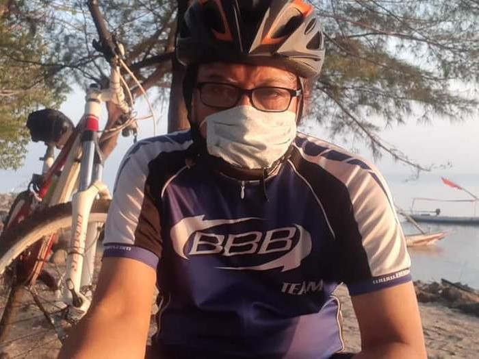 Anak-Anak Begal Profesor ITS saat Gowes di Kenjeran Surabaya