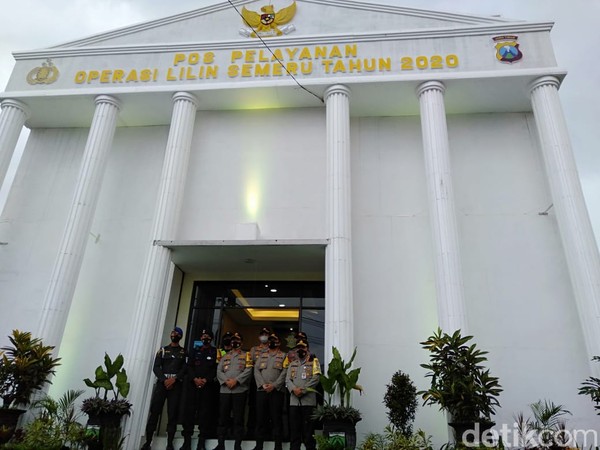 Wow, Pos Pelayanan Polisi di Malang Ini Mirip Istana Negara