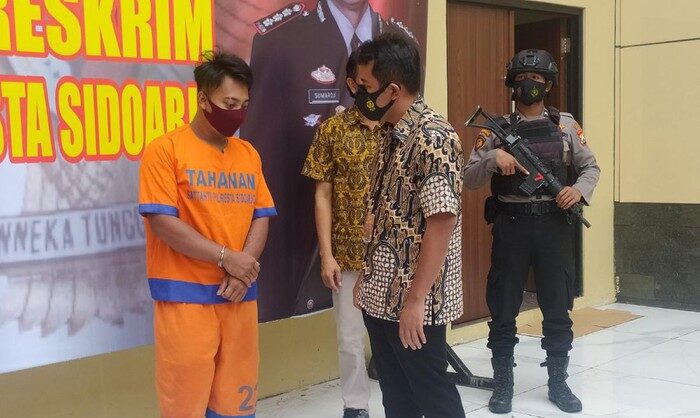 Onani di Pinggir Jalan, Pria di Sidoarjo Ini Terancam Penjara 10 Tahun