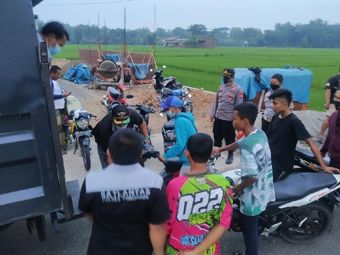 Aksi Balap Liar di Ponorogo Dihentikan, 19 Remaja Diberi Tilang