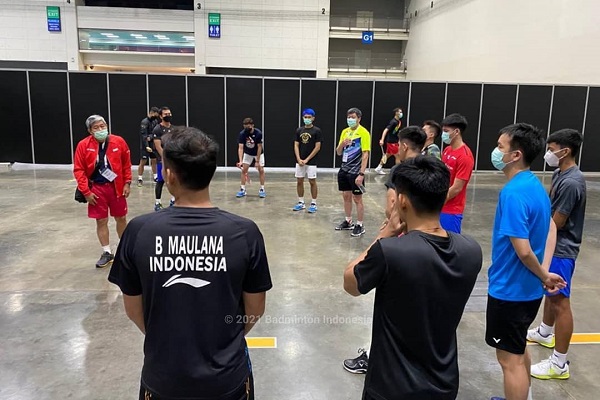 Jalani Latihan Perdana di Bangkok, Tim Bulu Tangkis Indonesia Sempat Canggung