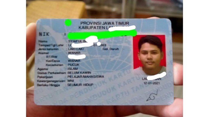 Viral, Tanda Tangan “Naruto” di KTP Warga Lamongan