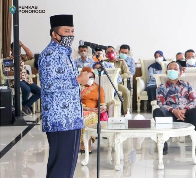 Sekda Agus Pramono Resmi Jadi Plh Bupati Ponorogo