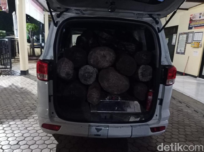 Waduh, Mobil Siaga Desa Dipakai Angkut Kayu Hasil Pembalakan Liar