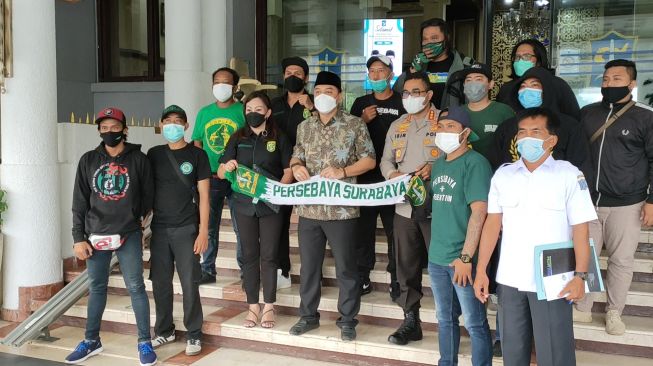 Bonek Bertemu Wali Kota Surabaya, Masalah Home Base Persebaya Beres