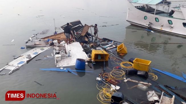 Kapal di Pelabuhan Sumenep Meledak, Nakhoda dan ABK Terluka