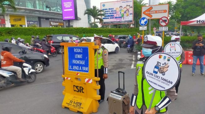 Mudik Dilarang, Polwiltabes Surabaya Siagakan 6 Lokasi Penyekatan