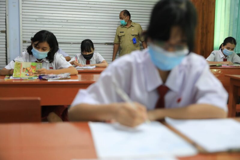 Siswa SD di Kota Madiun Ikuti PAS di Sekolah