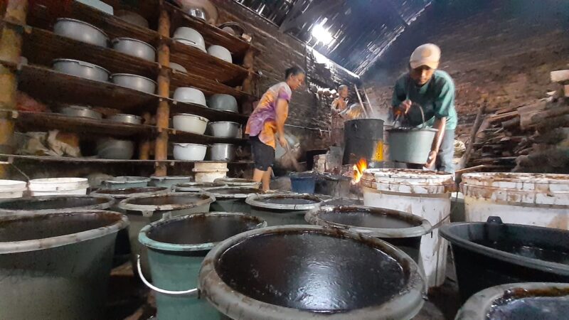 Berkah Ramadan, Omzet Produsen Cincau Hitam di Madiun Naik Rp3,5 Juta Per Hari