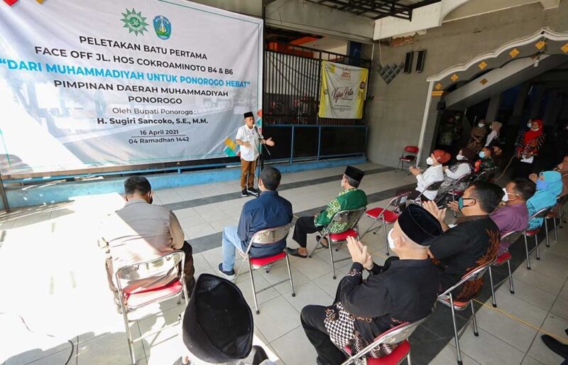 Perombakan Jl. HOS Cokroaminoto Dimulai, Ini Kata Bupati Ponorogo