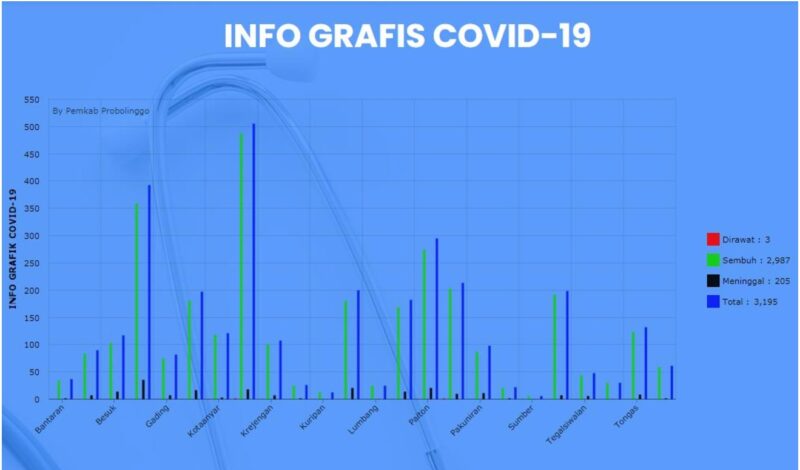 Pasien Covid-19 Tersisa 3 Orang, Kabupaten Probolinggo Menuju Zona Hijau