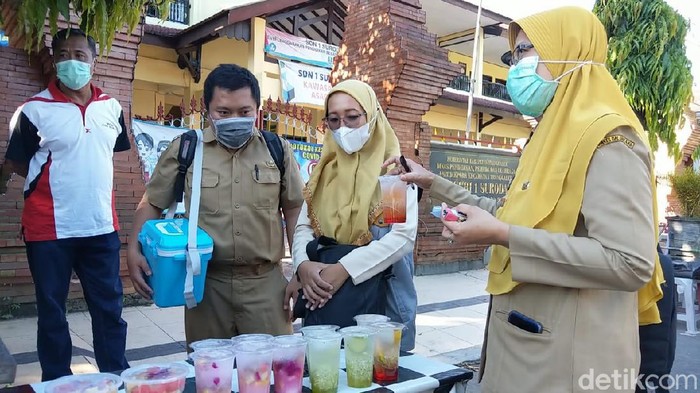 Zat Berbahaya Ditemukan Dalam Makanan di Pasar Takjil Trenggalek