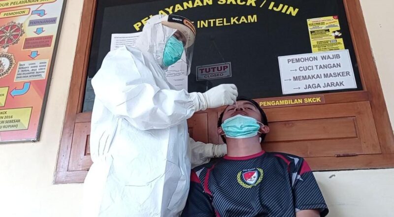 Tak Taat Prokes, 15 Remaja di Madiun Jalani Rapid Test Antigen