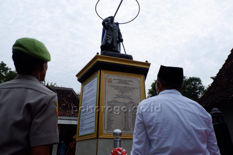 Pernah Disinggahi, Monumen Panglima Jenderal Sudirman Dibangun di Ngindeng Ponorogo