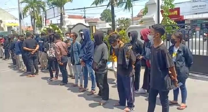 Hendak ke Madiun, Puluhan Pesilat dari Berbagai Daerah Diamankan Polisi