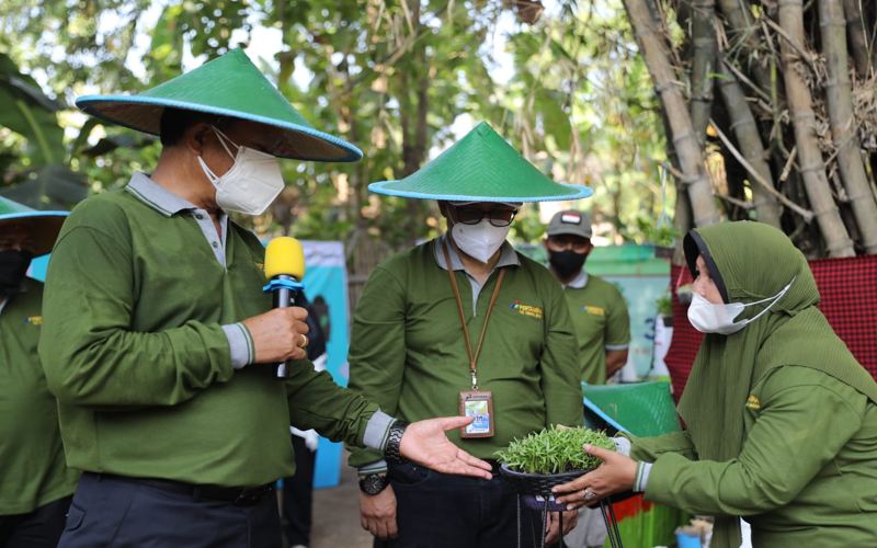 Pemkot Madiun dan Pertamina Ubah Lingkungan Tak Layak Jadi Lahan Produktif