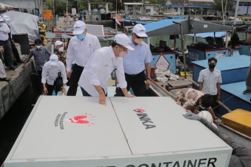 Inka Kembangkan Peti Kemas Canggih untuk Angkut Ikan Laut