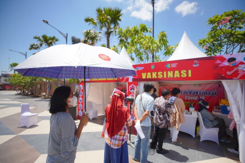 Jelang Nataru, Gerai Vaksinasi Covid-19 Dibuka Lagi di Madiun