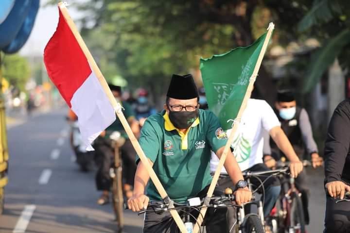 Peringatan Hari Santri di Madiun, Mulai Upacara Hingga Bersepeda Bersama