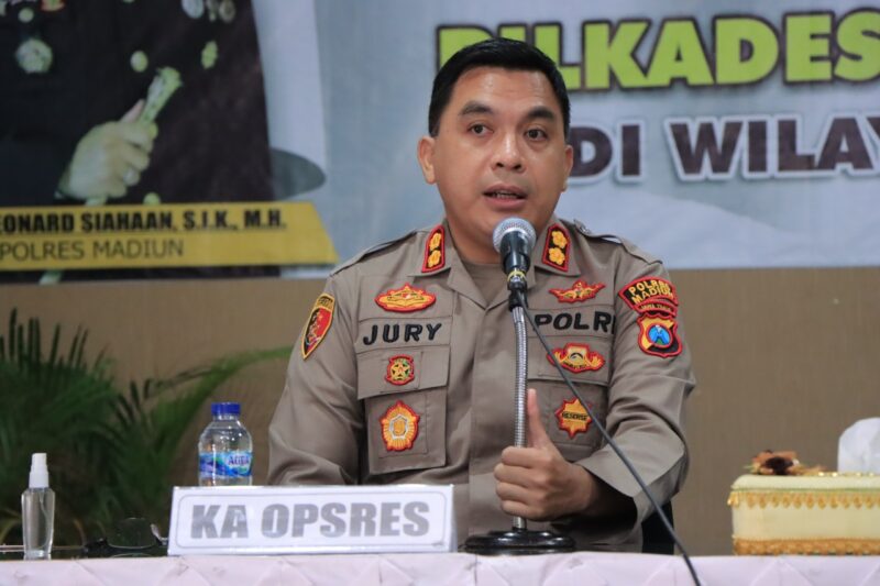 953 Polisi Disiagakan Amankan Pilkades Serentak di Madiun