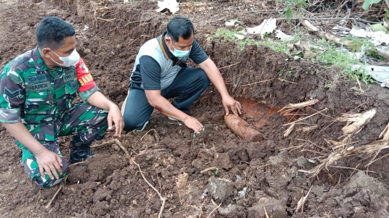 Ratakan Tanah, Warga Ponorogo Malah Temukan Proyektil Amunisi