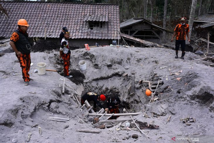Pencarian Hari Ketujuh, 45 Orang Meninggal Akibat Erupsi Gunung Semeru