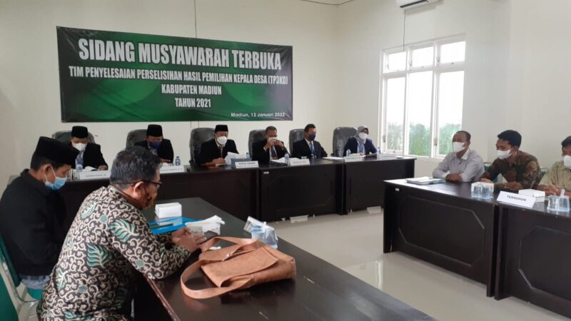 Sidang Sengketa Pilkades Gandul Rampung, TP3KD Madiun Tolak Gugatan