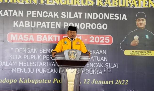 Selamat! Ali Mufti Pimpin IPSI Ponorogo Periode 2021-2025