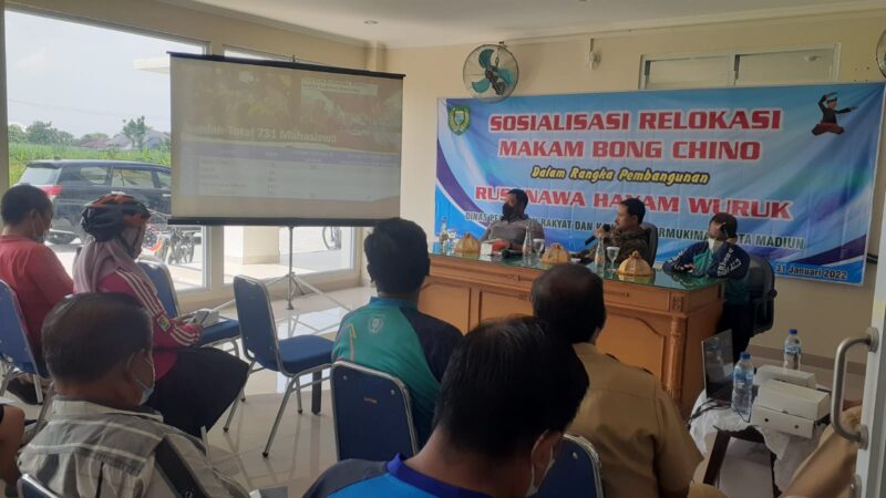 Pemkot Madiun Bongkar Seluruh Makam di Bong Cino Pekan Depan