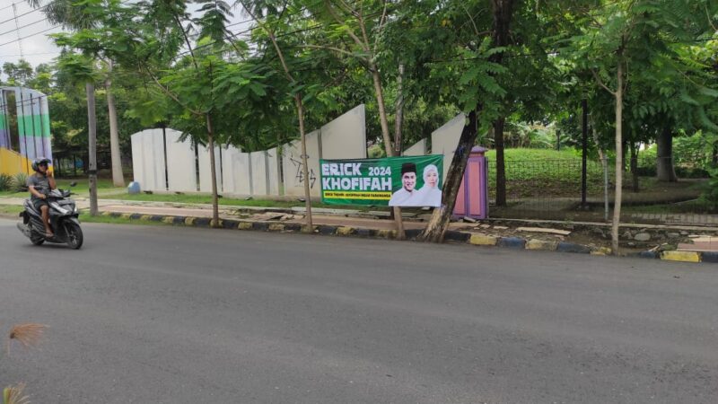 Spanduk Erick-Khofifah Muncul di Madiun, Ini Kata Bawaslu