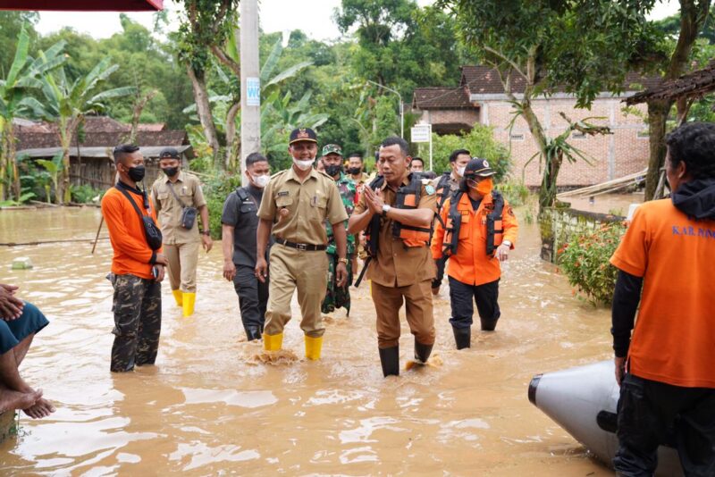 Tanggul Sungai Jebol, 84 Rumah di Ponorogo Terendam Banjir