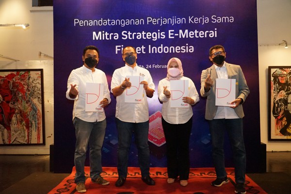 Gandeng 3 Mitra Strategis, Finnet Perluas Distribusi Meterai Elektronik