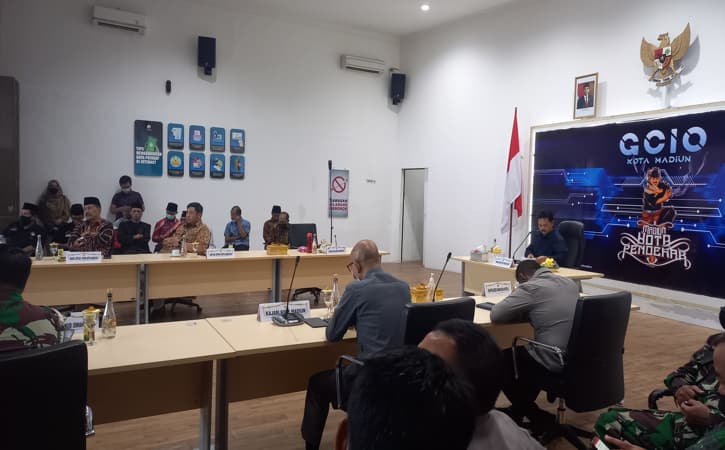 Jaga Kondusivitas, Forkopimda Kota Madiun Sepakat Larang Halalbihahal Perguruan Pencak Silat