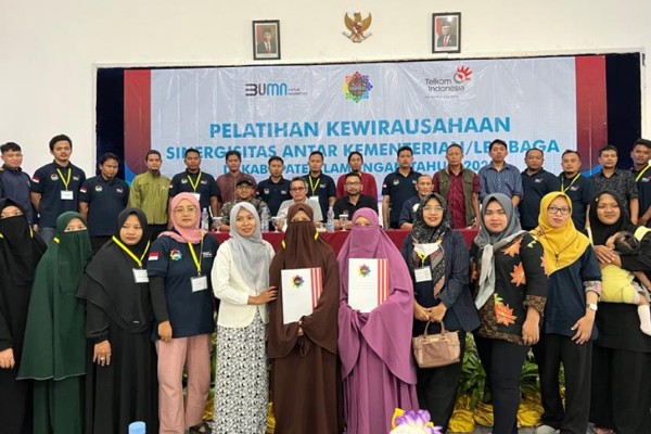 Telkom Dukung Pemberdayaan Eks Napiter Melalui Program Pelatihan Kewirausahaan