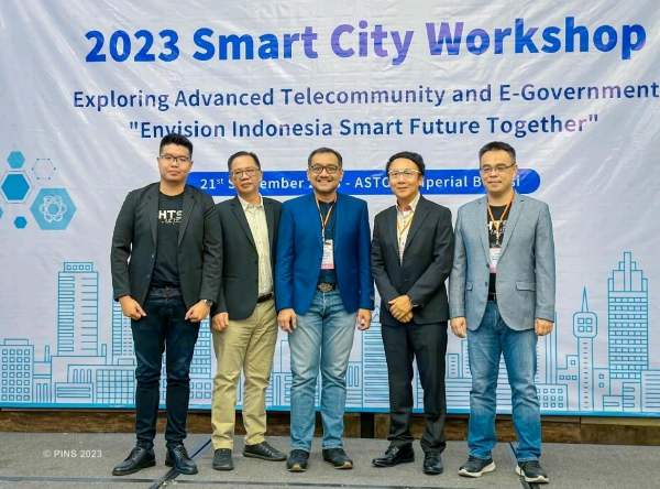 Kerja Sama PINS dan CHT INFINITY Group Tawarkan Solusi  Smart City bagi Ibu Kota Negara Nusantara