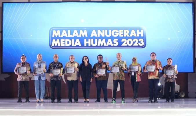 Telkom Raih Penghargaan Kategori Audiovisual Terbaik di Anugerah Media Humas 2023