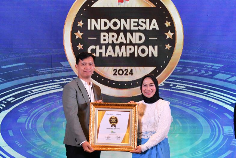 Kinerja Positif, Pegadaian Dianugerahi Indonesia Brand Champion 2024