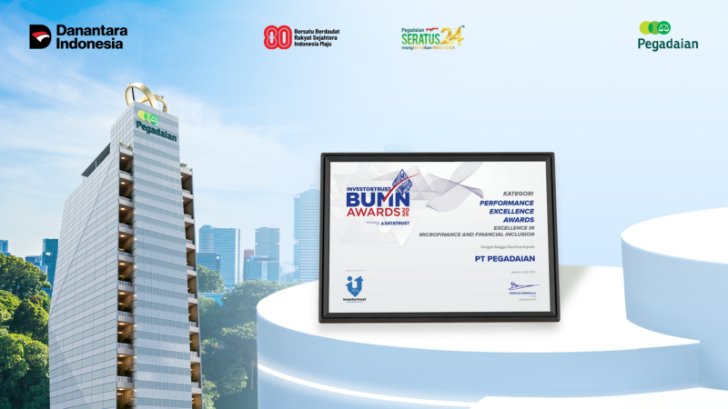Pegadaian Raih Penghargaan Performance Excellence Award 2025