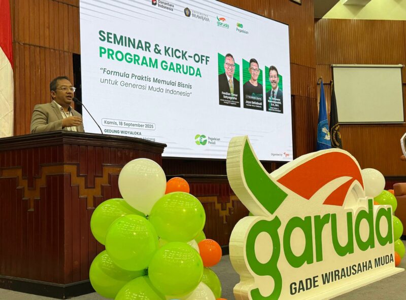 Pegadaian Rilis Program Garuda di Universitas Brawijaya untuk Perkuat Ekosistem Wirausaha Muda